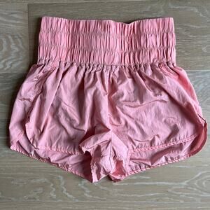 Free People Movement Way Home Shorts Peach Large High Rise